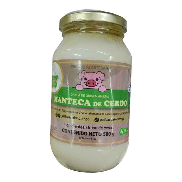 MANTECA DE CERDO 500g