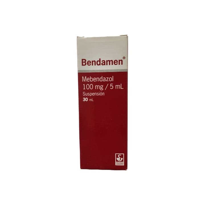 BENDAMEN 100mg/5ml/30ml SIEGFRIED MEBENDAZOL