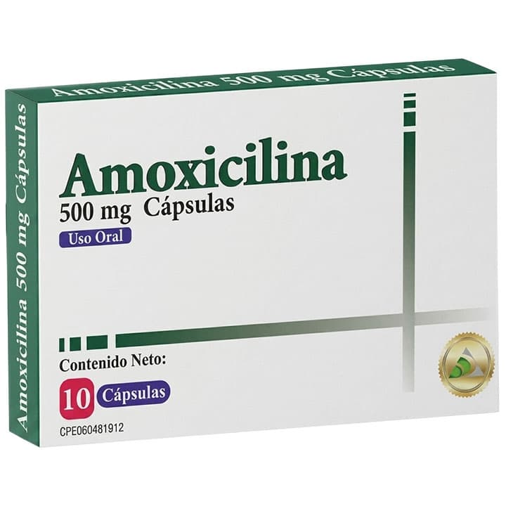 AMOXICILINA 10capX500mg DAC55