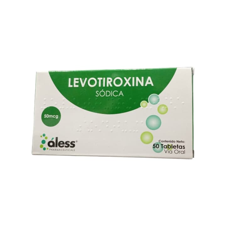 LEVOTIROXINA SOD 50tabX50mcg ALESS - 1