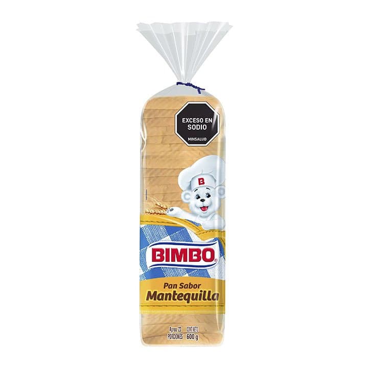BIMBO MANTEQUILLA  600g