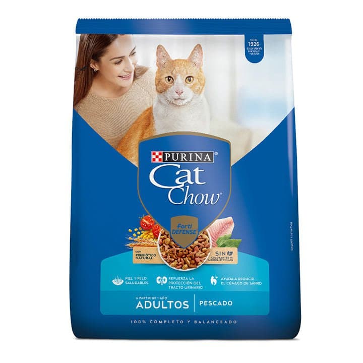 CAT CHOW ADULTO PESCADO PREBIOTICOS 1.5Kg