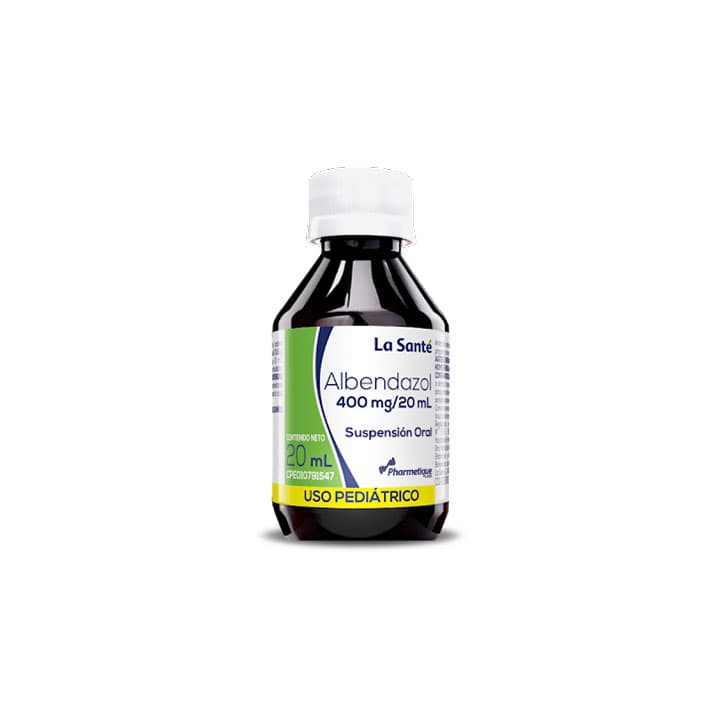 ALBENDAZOL SUSP 400mgX20ml LA SANTE - 1