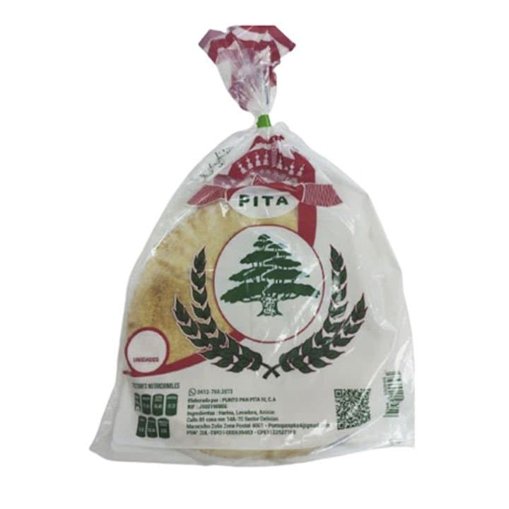 PAN PITA BLANCO 6und