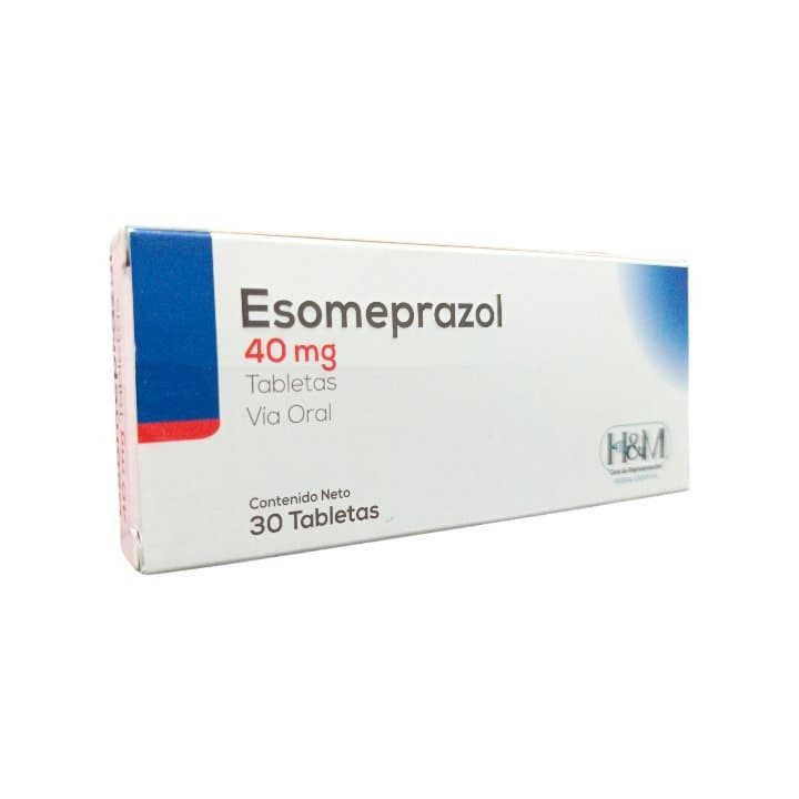 ESOMEPRAZOL 30tabX40mg H&M 