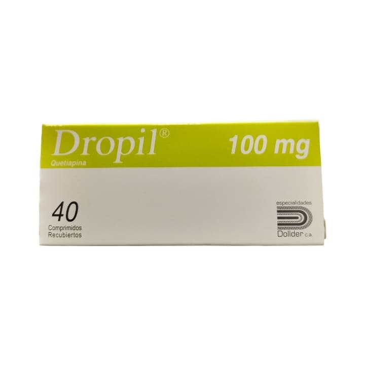 DROPIL 40compX100mg DOLLDER QUETIAPINA 
