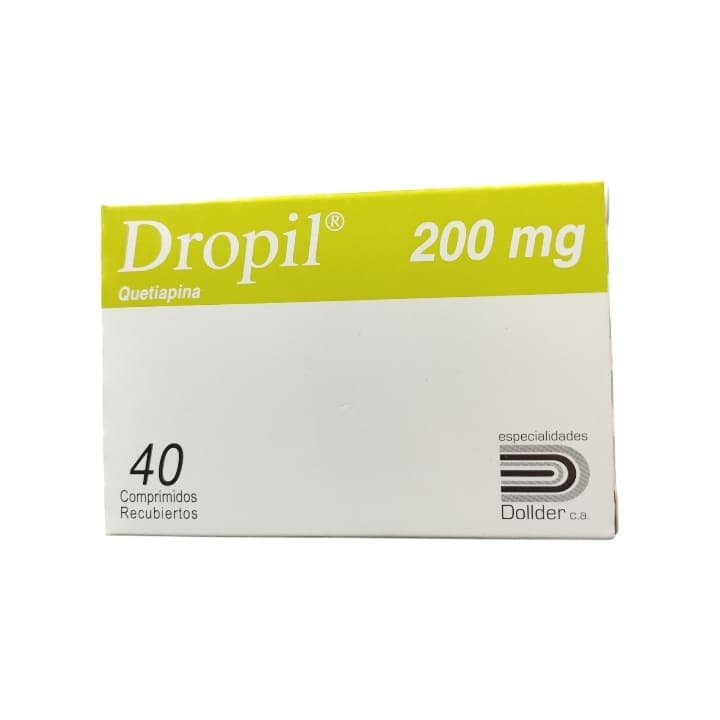 DROPIL 40tabX200mg DOLLDER QUETIAPINA