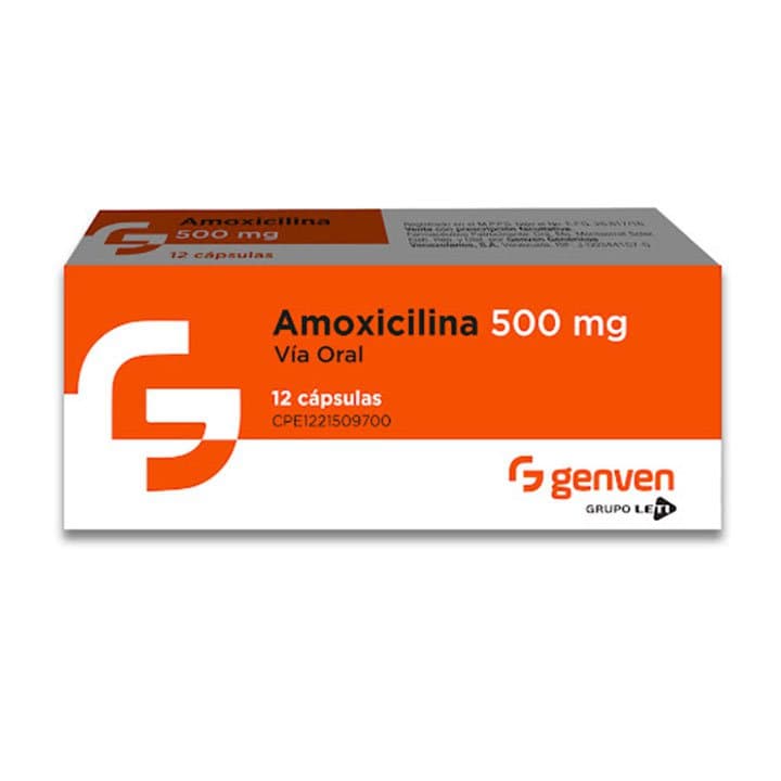 AMOXICILINA 12capX500mg LETI