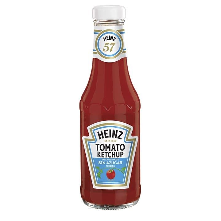 HEINZ KETCHUP SIN AZUCAR  367g