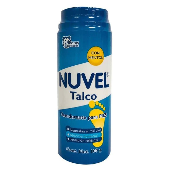 NUVEL TALCO PARA PIES 100Ml