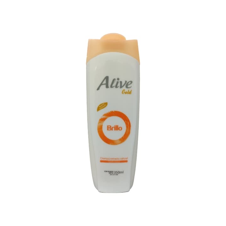 ALIVE SHAMPOO GOLD BRILLO 350Ml - 1