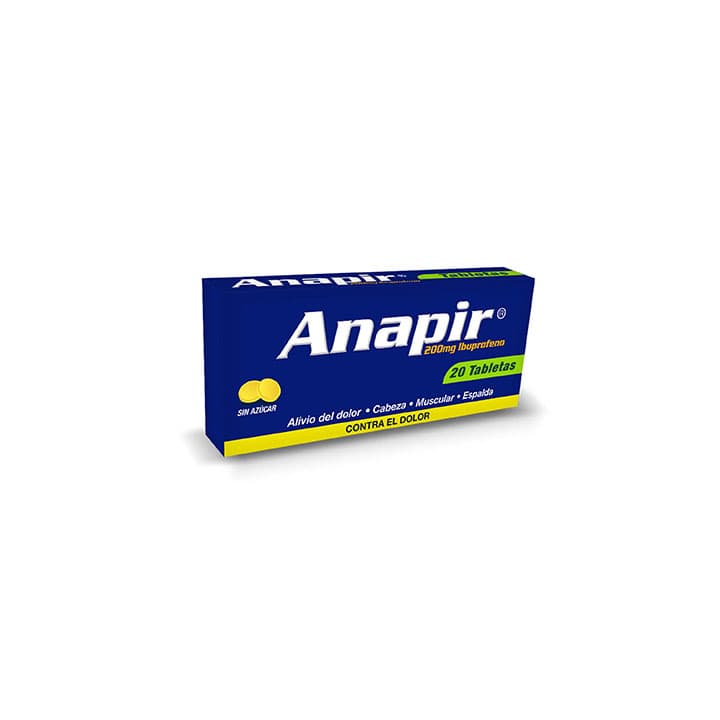 ANAPIR 20tabX200mg FC PHARMA IBUPROFENO - 1