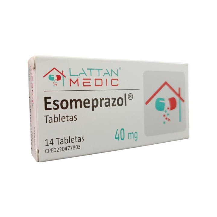 ESOMEPRAZOL 14tabX40mg LATTAN