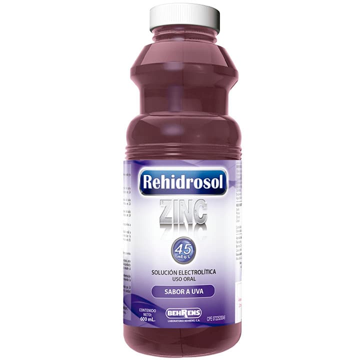 REHIDROSOL BEHRENS UVA+ZINC 600ml - 1