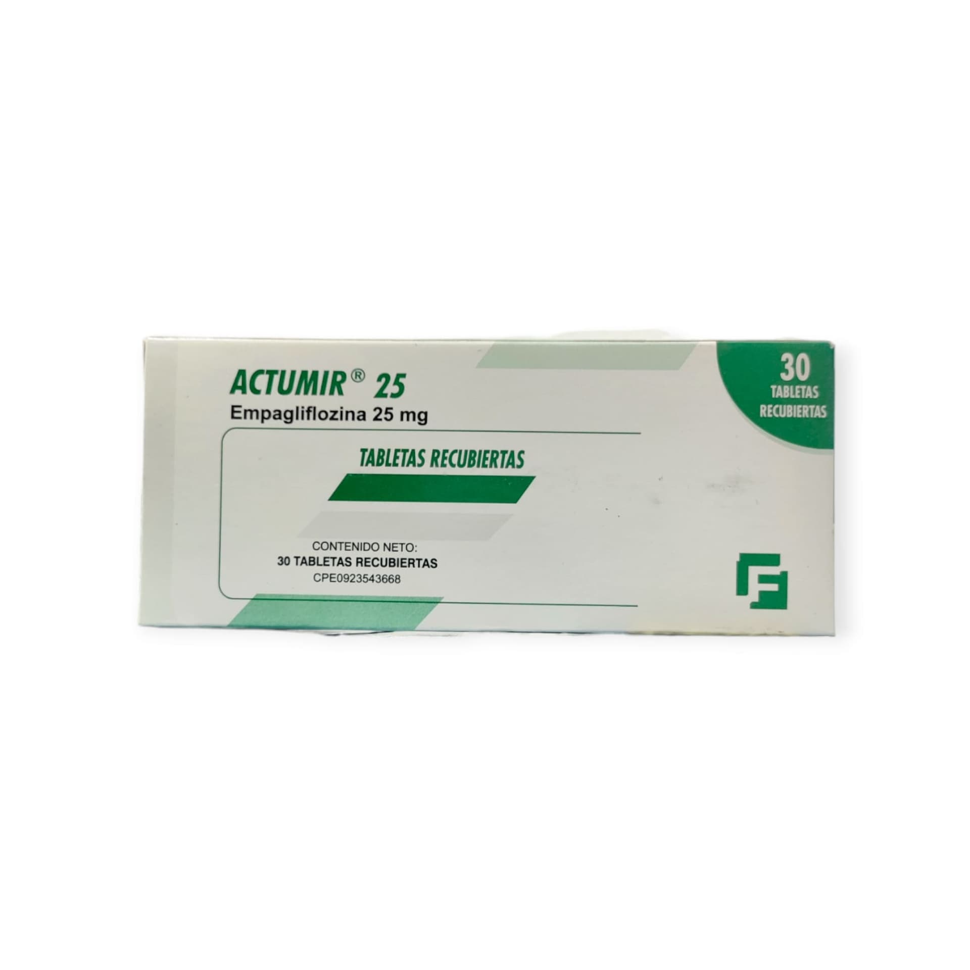 ACTUMIR 30tabX25mg LAB FARMA EMPAGLIFLOZINA - 1
