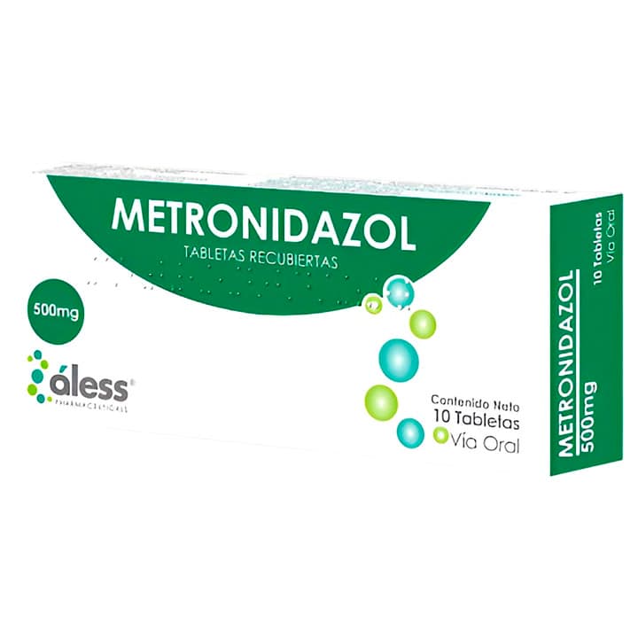METRONIDAZOL 10tabX500mg ALESS - 1