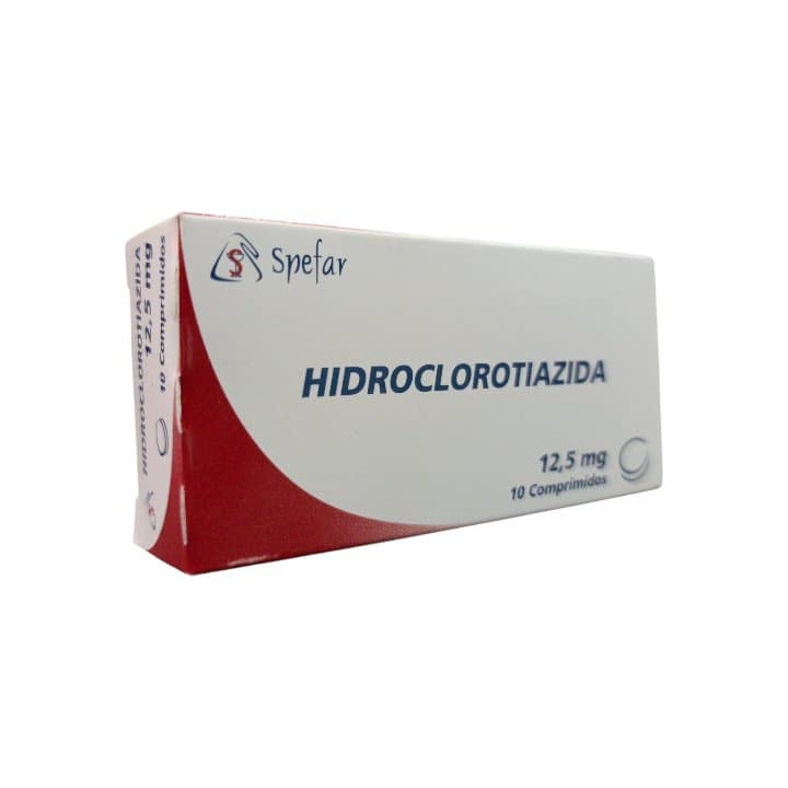 HIDROCLOROTIAZIDA 10compX12.5mg SPEFAR