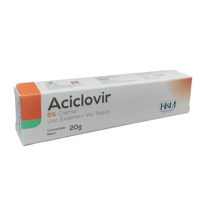 ACICLOVIR 5%X20mg H&M - 1