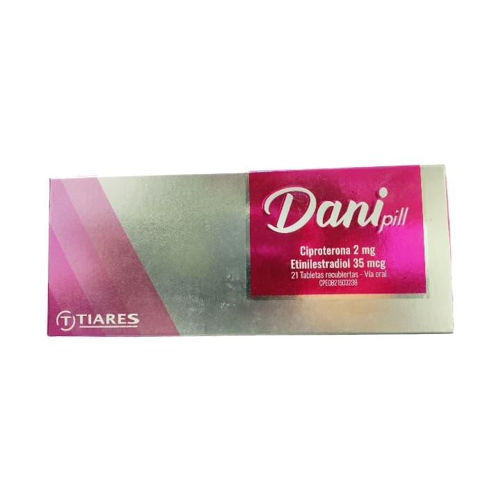 DANI PILL 21tabX35mcg/2mg TIARES CIPROTE ETINIL - 1