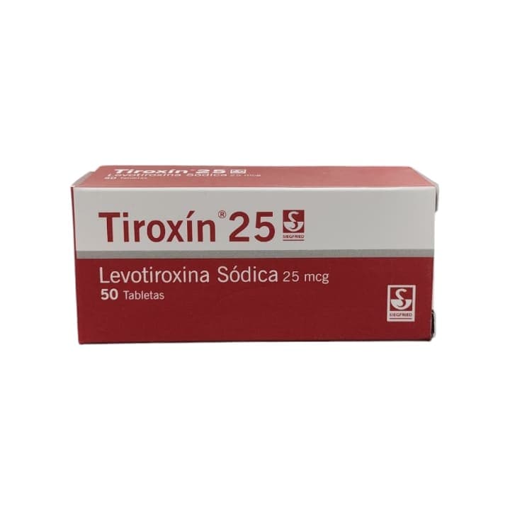 TIROXIN 50tabX25mg SIEGFRIED - 1