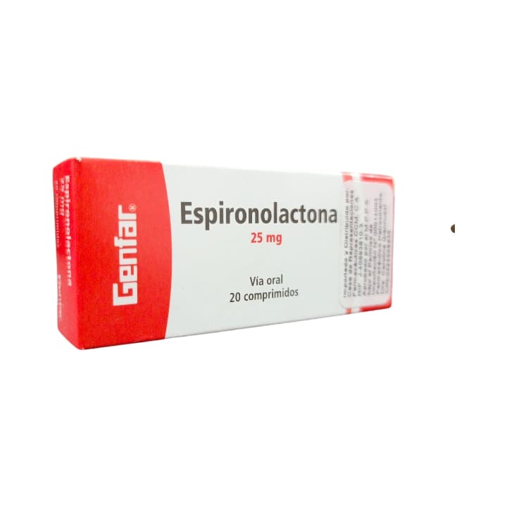 ESPIRONOLACTONA 30tabX25mg DAC55 - 1