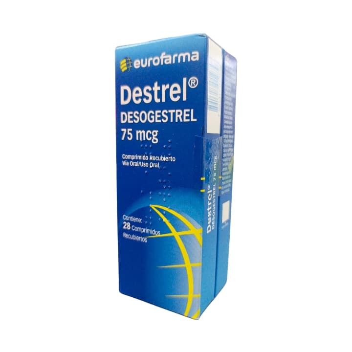 DESTREL 28compX75mcg EUROFARMA DESOGESTREL - 1