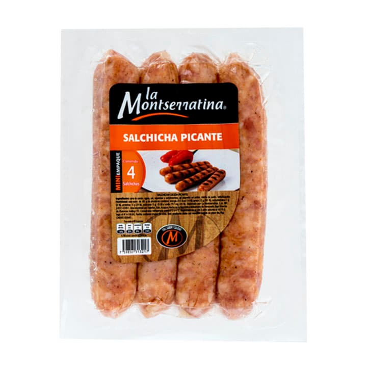 MONTSERRATINA SALCH PICANTE 4und - 1