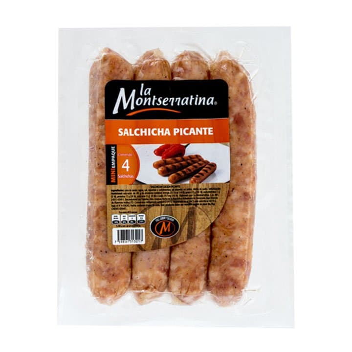 MONTSERRATINA SALCH PICANTE 4und  