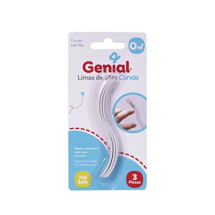 GENIAL LIMA DE UÑAS CURVAS 