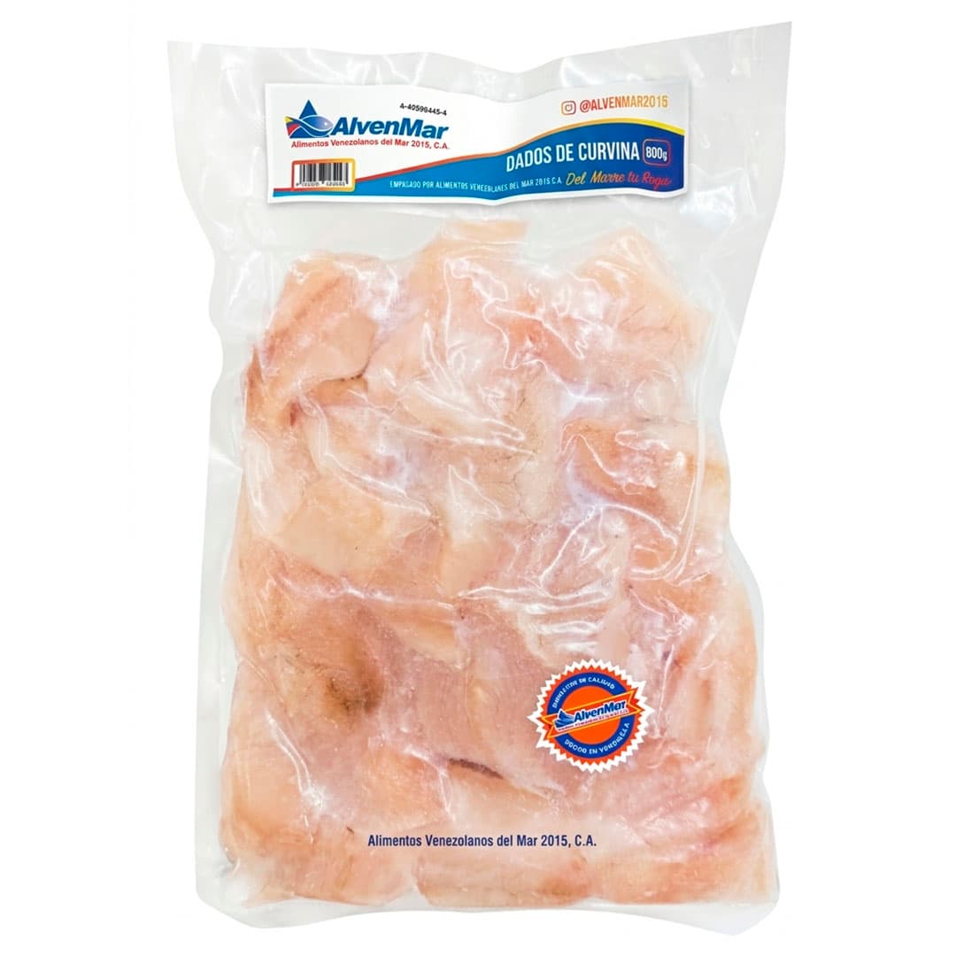 ALVENMAR DADOS DE CURVINA 600g - 1