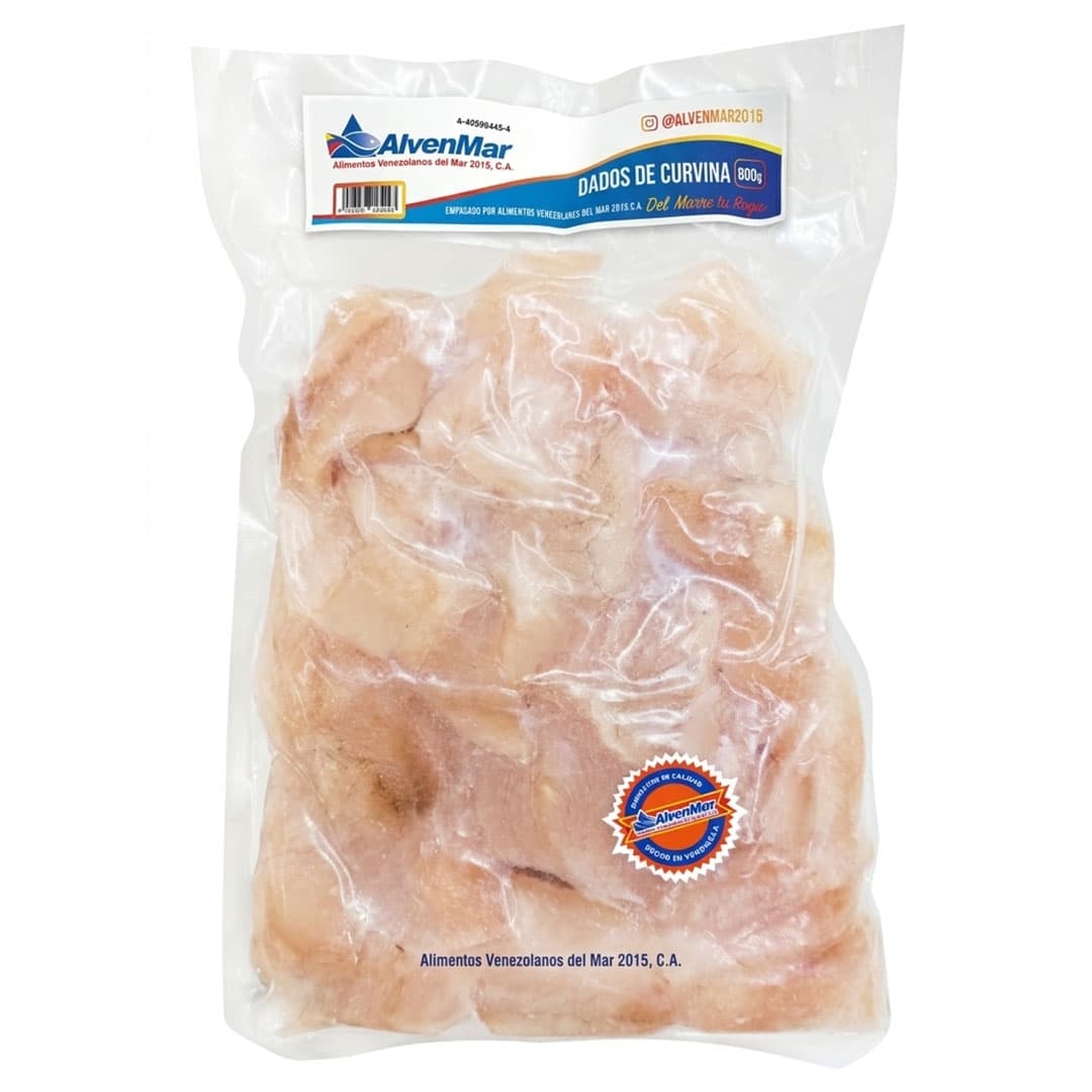 ALVENMAR DADOS DE CURVINA 600g