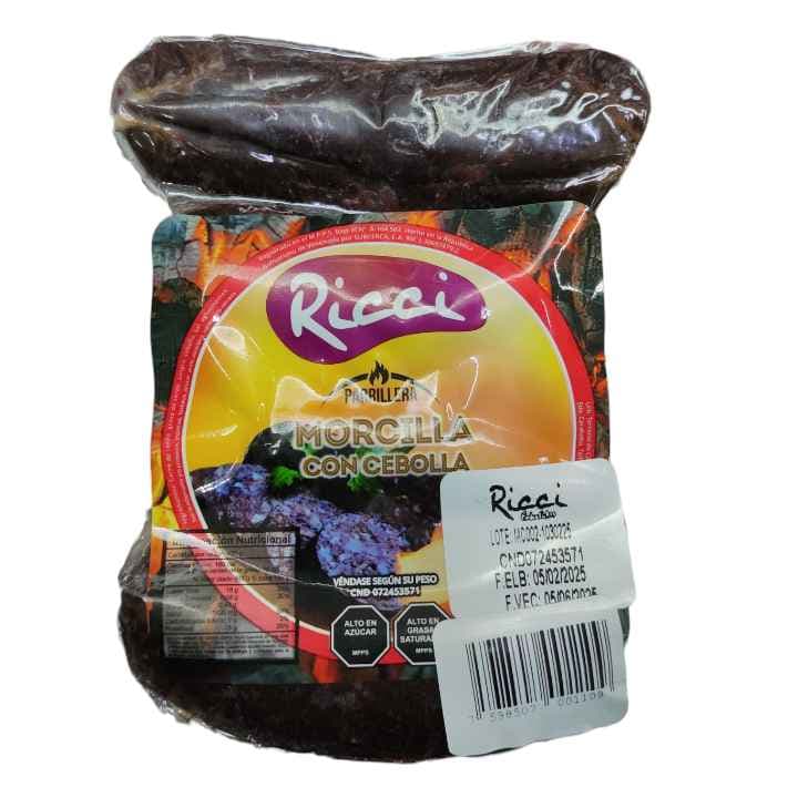 RICCI MORCILLA CON CEBOLLA Kg