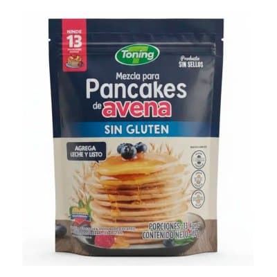 TONING MEZCLA DE AVENA P/PANQUEQUES SIN GLUTEN 500g