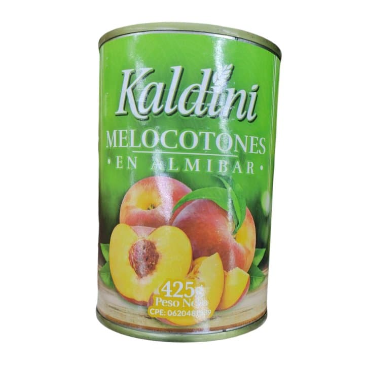 KALDINI MELOCOTON EN ALMIBAR 425g - 1