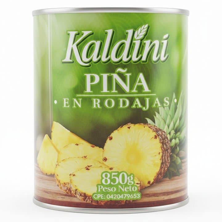 KALDINI PIÑA EN RODAJAS 850g - 1