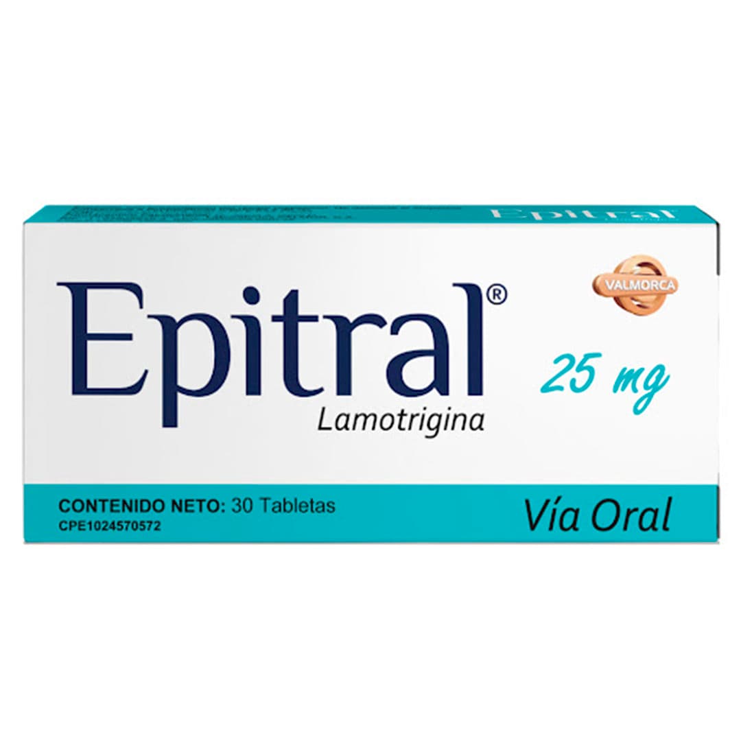 EPITRAL 30tabX25mg VALMORCA LAMOTRIGINA - 1