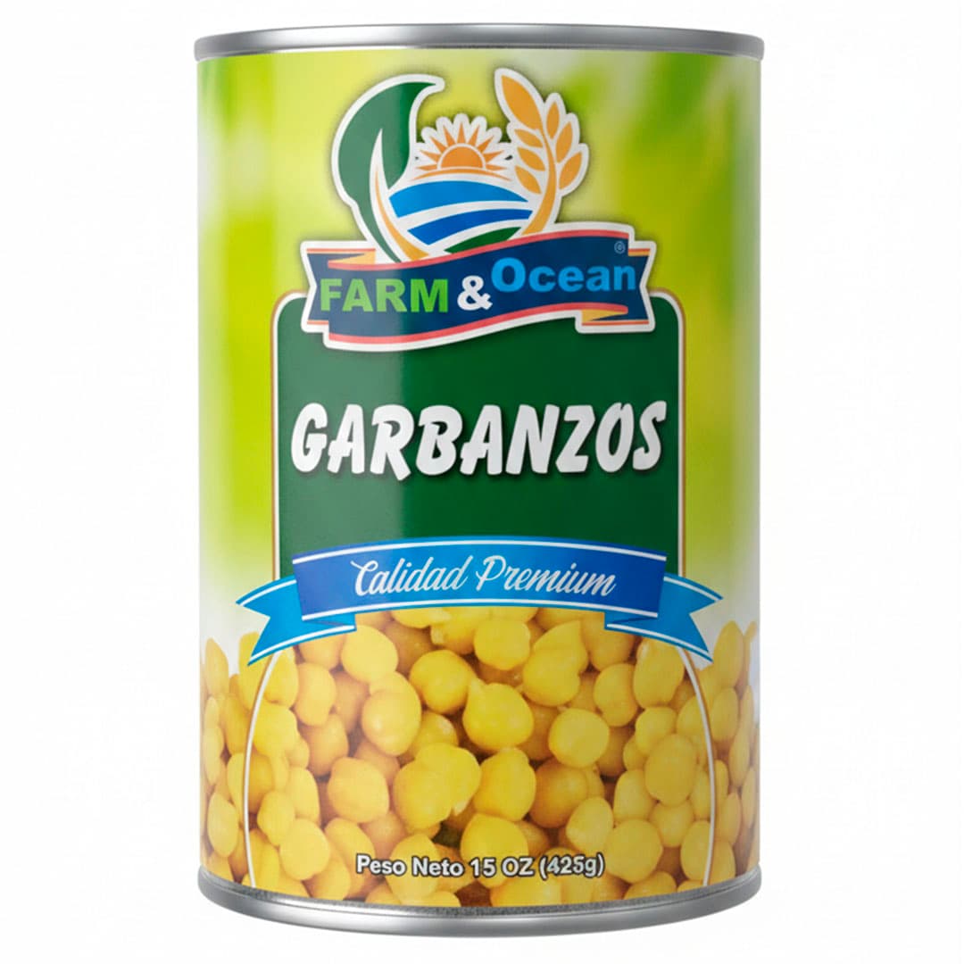 FARM OCEAN GARBANZOS 425g - 1