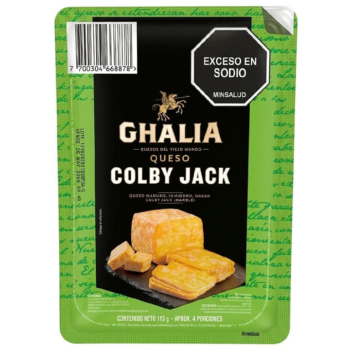 GHALIA COLBY JACK 125g