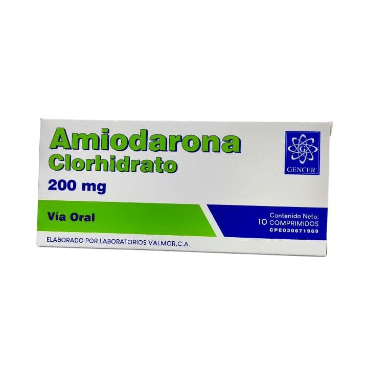 AMIODARONA 10tabX200mg VALMORCA
