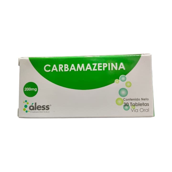 CARBAMAZEPINA 30tabX200mg ALESS - 1