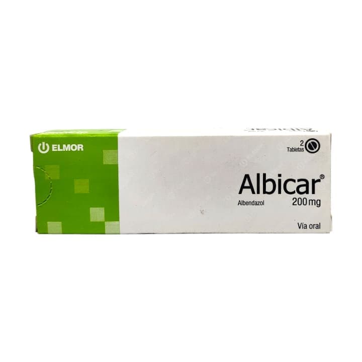 ALBICAR ELMOR  2tabx200mg - 1