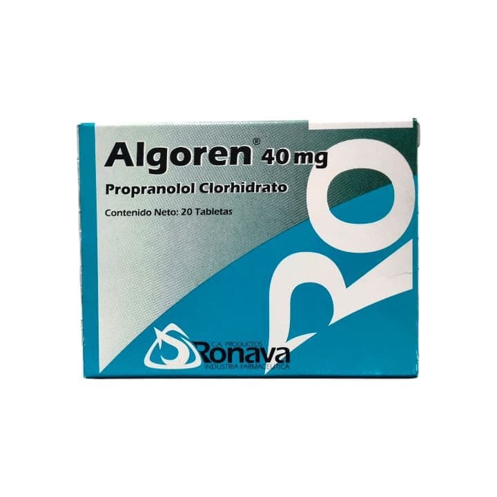 ALGOREN 20tabX40mg RONAVA PROPRANOLOL