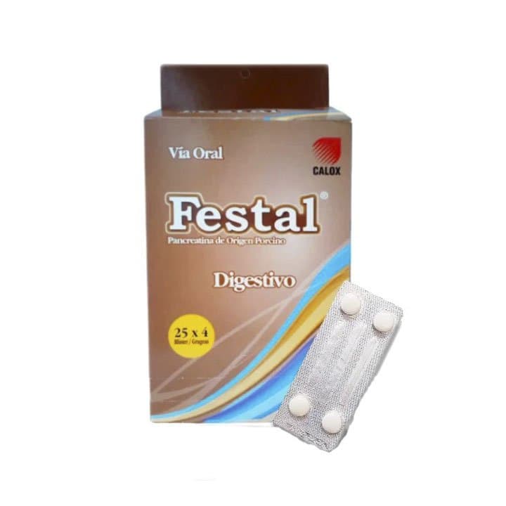 FESTAL BLISTER X4 210MG  CALOX