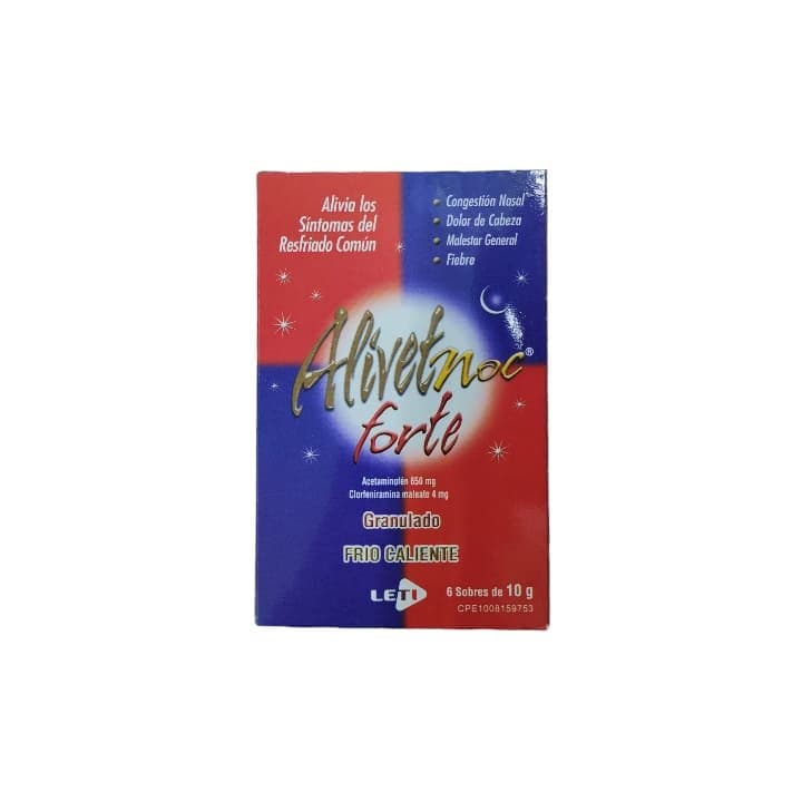 ALIVET NOC FORTE 6sobX10g 650/4mg LETI ACE/CLOR