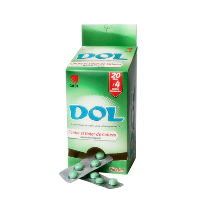 DOL 4tabx450mg      CALOX - 1