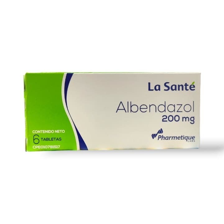 ALBENDAZOL LA SANTE 6tabx200mg  