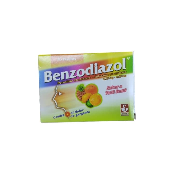 BENZODIAZOL SIEGFRIED TUT FRUT 16tab 