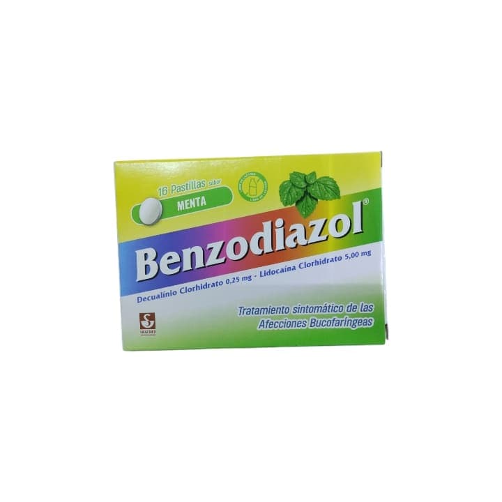 BENZODIAZOL MENTA SIEGFRIED 16tab - 1